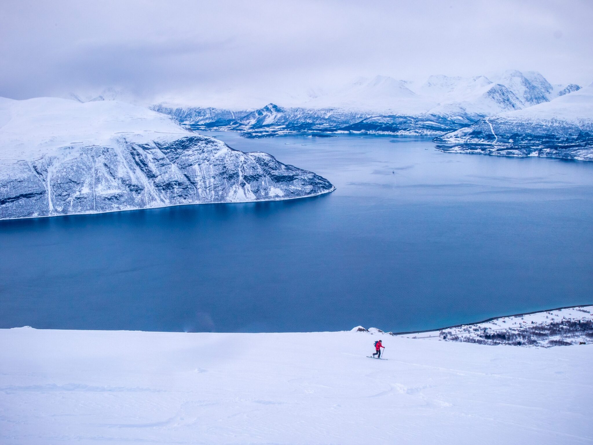 Zimski tabor Norveška - morje